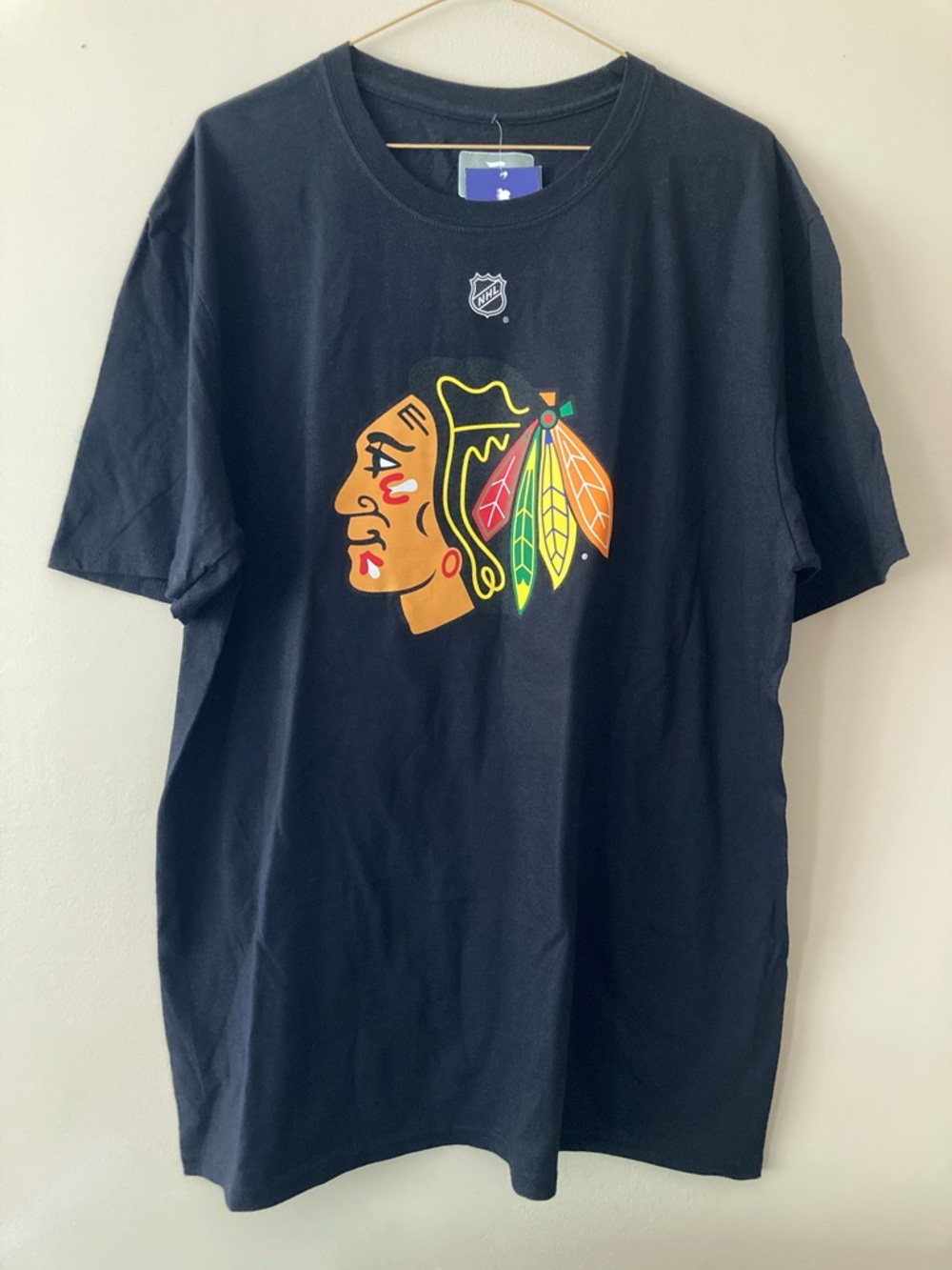 Fanatics Black Chicago Blackhawks Short Sleeve Bertuzzi 59 Tee